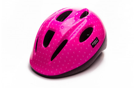 Шлем детский Green Cycle MIA размер 50-54см розово-белый лак