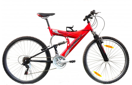 Двопідвісний велосипед Ranger 26" L червоно-чорний Б/В