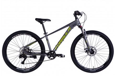 Велосипед AL 26" Formula ZEPHYR 3.0 DD CS рама-14" сіро-зелений 2025