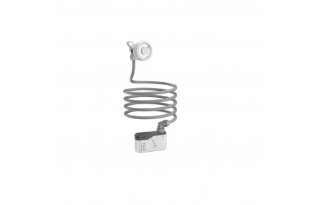 Душ портативный с насосом на аккумуляторе Flextail Max Shower с чехлом, белый