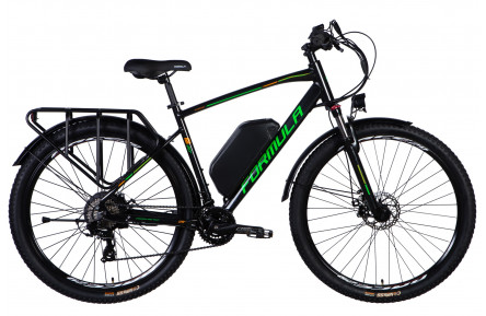 Велосипед з електроприводом 28" AL Formula eCURSOR MAN DD CS рама-20" 48B 17.5А*г 500Вт сріблясто-зелений YS 2498-1 2025