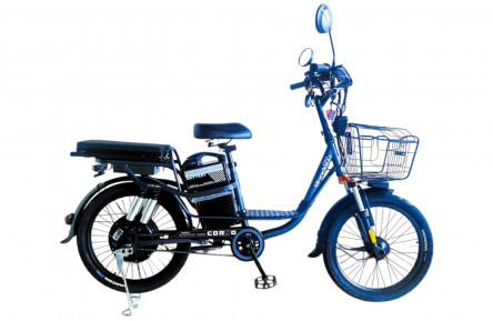 Электровелосипед Corso Shadow Pro 22" SH-42173 (800Вт 48В 20Ач) темно-серый