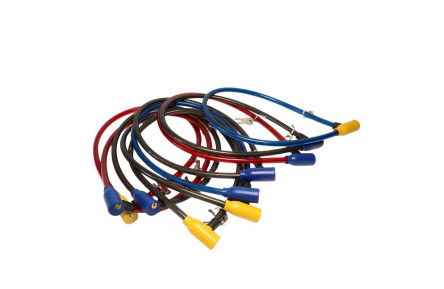 Замок тросовий на ключі VLT PJ-097 800мм *10мм мікс (упак. 10 шт) AM (брендоване пакування)