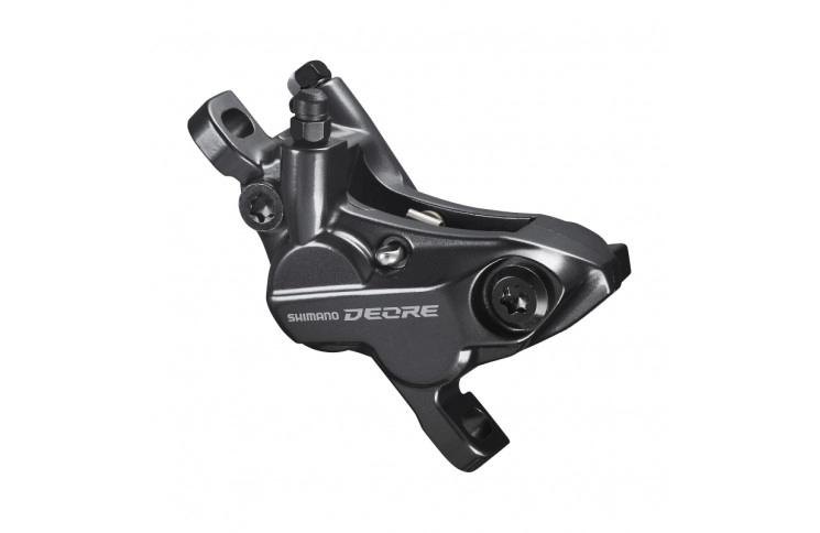 Каліпер гідравл диск гальм Shimano Deore BR-M6120, монтаж РМ160мм, колодка D03S полімер