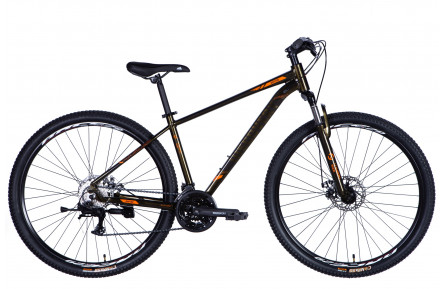 Велосипед Discovery BASTION DD CS AL 29" 17" коричневый 2025