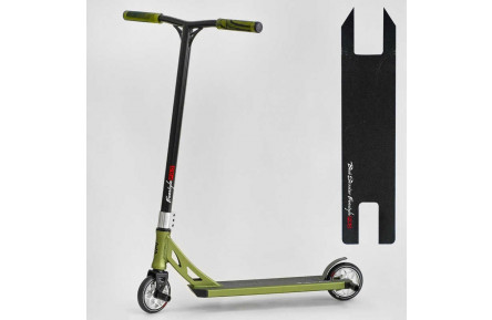 Самокат трюковой N- 56307 "Best Scooter" "Freestyle", HIC-система, ПЕГИ, алюминий, колеса PU, 120мм, руль 58 см