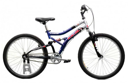 Підлітковий велосипед Ideal DSS 24" S синьо-сірий Б/В