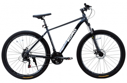 Велоcипед Corso Kord 29" KR-29065 19", сірий, Shimano 21 швидкість