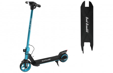 Електричний самокат Best Scooter JN-42177 (150Вт літієвий 21.6В 2.5Аг) 6.5" бірюзово-чорний