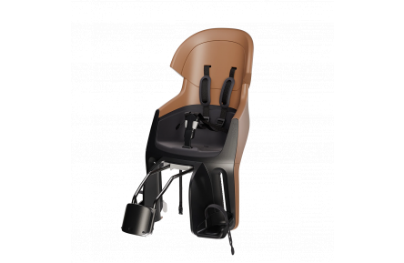 Детское велокресло Bobike Exclusive Evolve maxi - rear bicycle seat for frame Cinnamon Brown