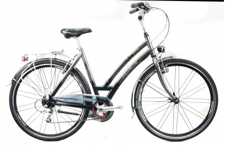 Гібридний велосипед Gazelle Medeo 28 M сірий Б/В
