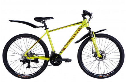 Велосипед AL 26" Discovery BASTION DD CS рама-18" жовтий 2025