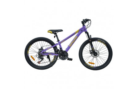 Велосипед SPARK FLEX 24" ал11 ам диск бузковий