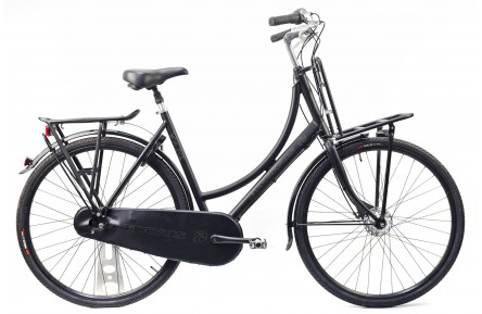 Міський велосипед Batavus Diva 28" L/56 чорний матовий (відновлений)