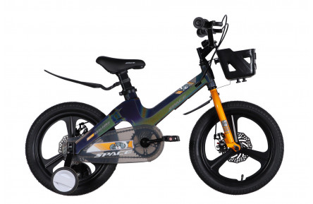 Велосипед MG 16" SPACE KID MOON DD рама-9" хамелеон 2026