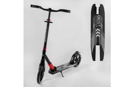 Самокат алюминиевый "Best Scooter" 11391 колеса PU 230/215мм