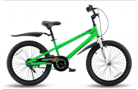 Велосипед RoyalBaby Freestyle 20" 10" зелений