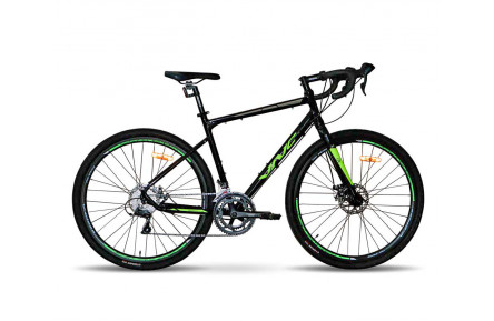 Велосипед VNC PrimeRacer A5 2023 28" 21"/53см чорно-салатовий