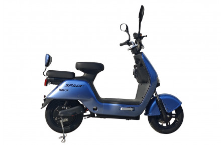 Электроскутер SPACE TRITON 10" 60B 500Вт 20А*г диск/барабан голубой 2025