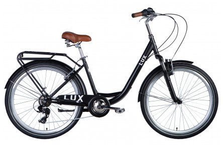 Велосипед 26" Dorozhnik LUX AM 2024 (чорний (м))