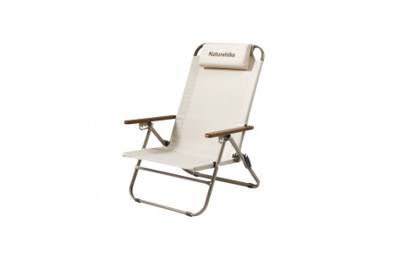 Крісло складане Naturehike CNK2550JJ012, залізо, бежевий