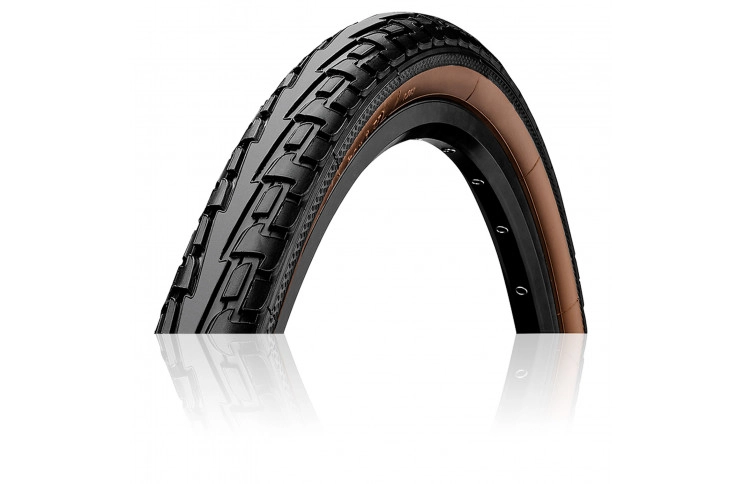 Покришка Continental RIDE Tour, 28", 700 x 47C (45C), 28 x 1.75, 47-622, Wire, ExtraPuncture Belt, 960гр., чорно-коричневий