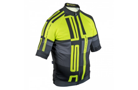Футболка Men ARP s/s, розмір L, неоново жовто/чорна