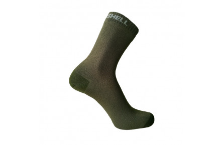 Носки водонепроницаемые Dexshell Ultra Thin Crew OG, р-р XL, хаки