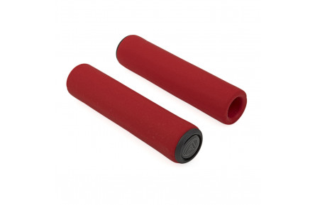 Гріпси Author AGR SILICONE Elite, l.130 мм, колір: червоний