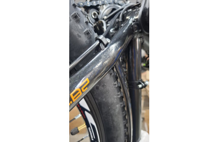 Велосипед уцененный с электроприводом 28" AL Formula eCURSOR MAN DD CS рама-20" 48B 17.5А*ч 500Вт черно-зеленый YS 2498-1 2025