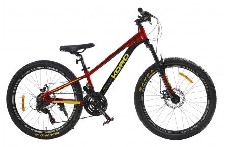 Велоcипед Corso Kord 24" 11" красно-черно-желтый