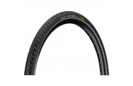 Покрышка Continental RIDE Tour Reflex, 28", 700 x 35C, 28 x 1 3/8 x 1 5/8, 37-622, Wire, ExtraPuncture Belt, 690гр., черная