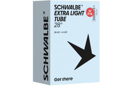 Камера 28" (28/44-622) Schwalbe SV17-EL EXTRA LIGHT 40мм