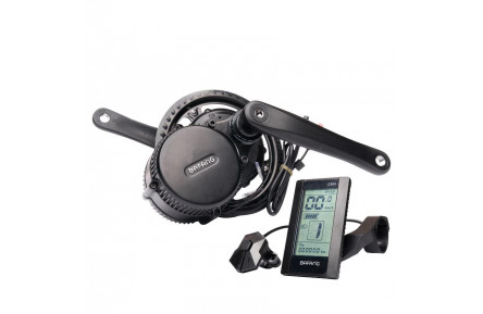 Комплект кареточного двигуна Bafang BBS01B 36В 250В з акумулятором на рамі