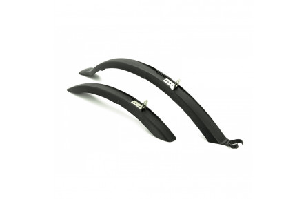 Крила для велосипеду в комплекті Author AXP-02 X24 24"-29"/58mm,,колір чорний