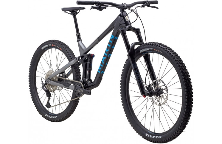 Велосипед 29" Marin Alpine Trail Carbon 1 XL 2024 Gloss Black/Blue