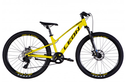 Велосипед AL 26" Leon SUPER JUNIOR DD CS рама-13" жовтий з чорним 2025