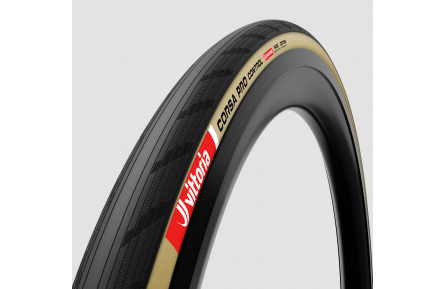 Покришка Vittoria Corsa Pro Contr 28-622 TLR, бежева боковина