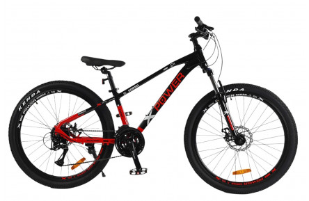 Велосипед Corso X-POWER 26" 13" червоно-чорний