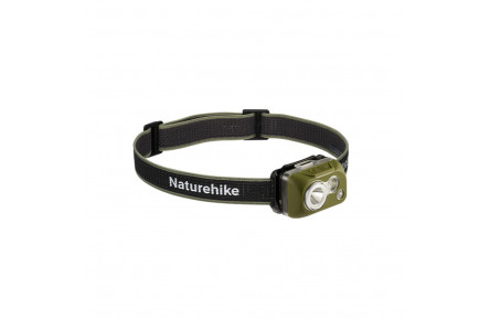 Ліхтар налобний Naturehike CNK2300DQ016, зелений