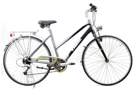 Гибридный велосипед Trek X400 28" M серо-черный Б/В
