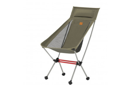 Стілець складаний ультралегкий Naturehike CNK2350JJ018 Stellaluna L02, алюміній, оливковий