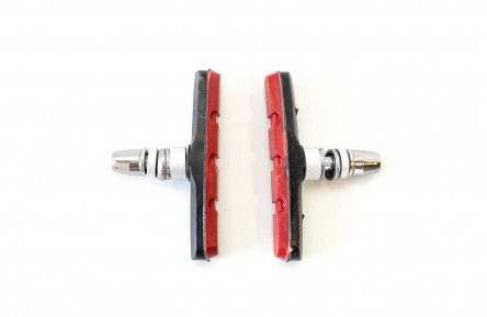 Колодки гальмівні 70mm V-br двоколірні BRAVVOS FLA-23-04S (двоколірний)