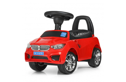 Каталка-толокар Bambi M 3147B-3 Червоний музичний