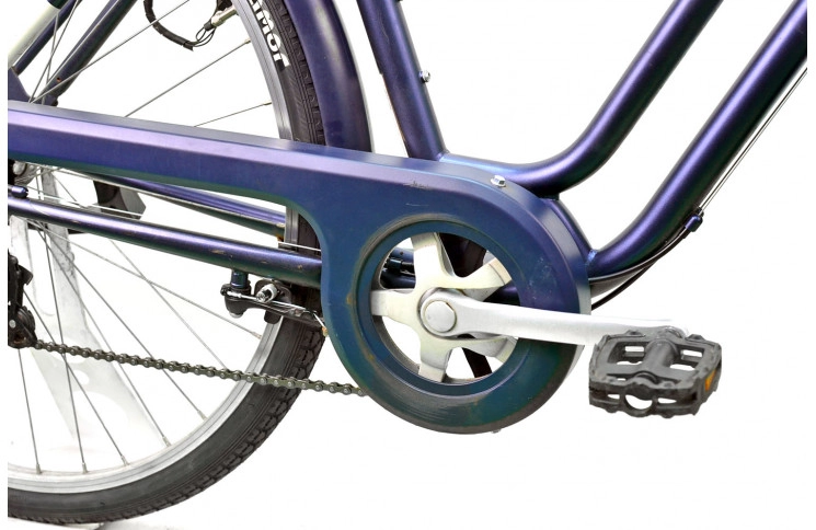 Городской велосипед B'Twin Elops 520 28" S синий Б/У