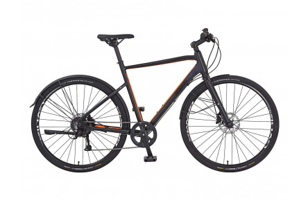 Гібридний велосипед Prophete Geniesser Sport 28" XL чорно-помаранчевий