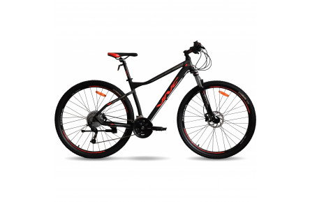 Велосипед VNC 2022 275" RockRider A9 V1A9-2745-BR 45см (9689) black/red (matt)