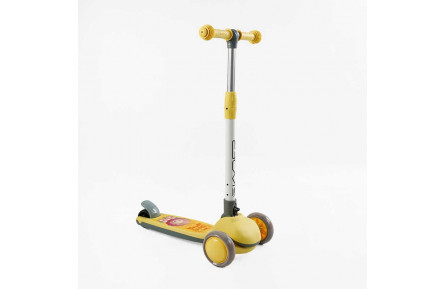 Самокат триколісний "Skyper" MR-02315 (6) колеса PU 114х35мм зі світлом, музика та підсвічування платформи, кермо складне