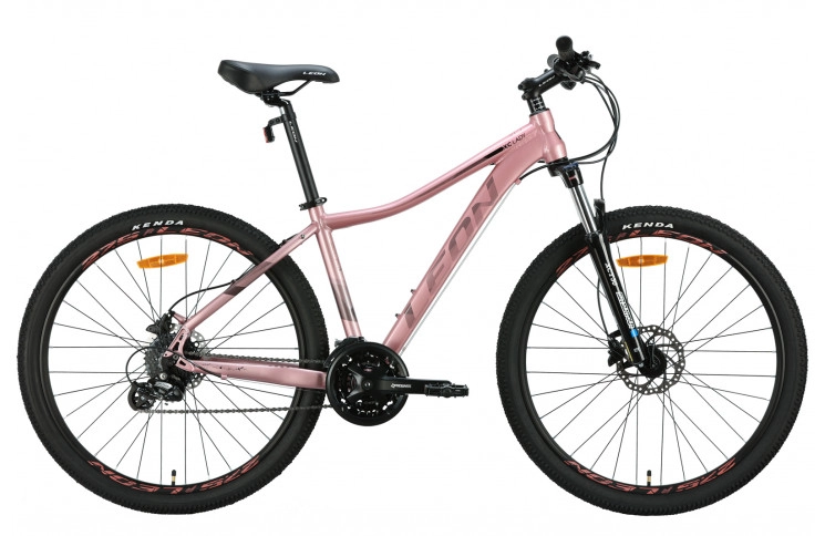 Велосипед Leon XC LADY AM HDD AL 2024 27.5" 16.5" розовый с черным