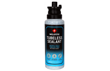 Герметик Weldtite 03063 TUBELESS SEALANT with Rubber Shred, для бескамерных шин, 240мл